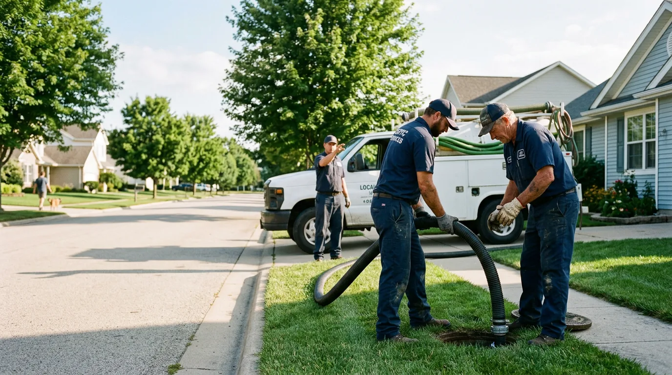 Emergency Septic Service in Valhermoso Springs, AL
